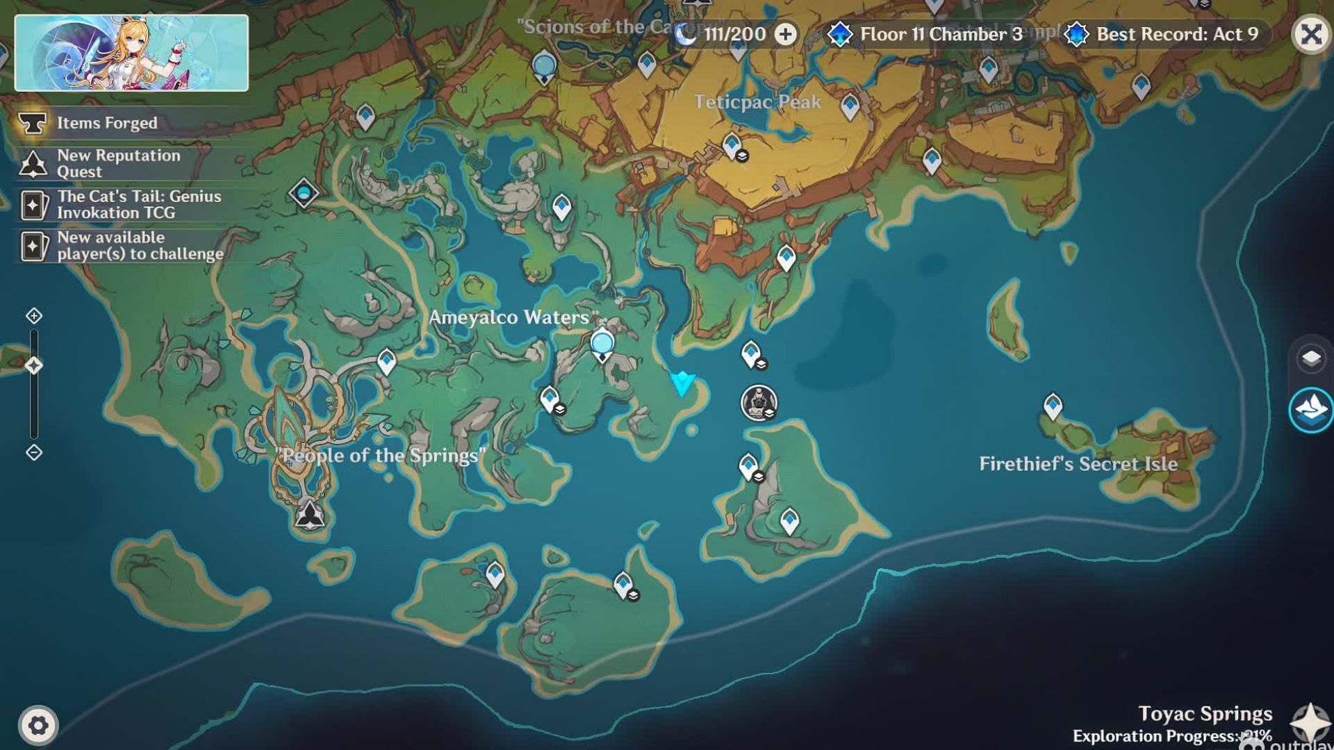 Location (Image via HoYoverse)